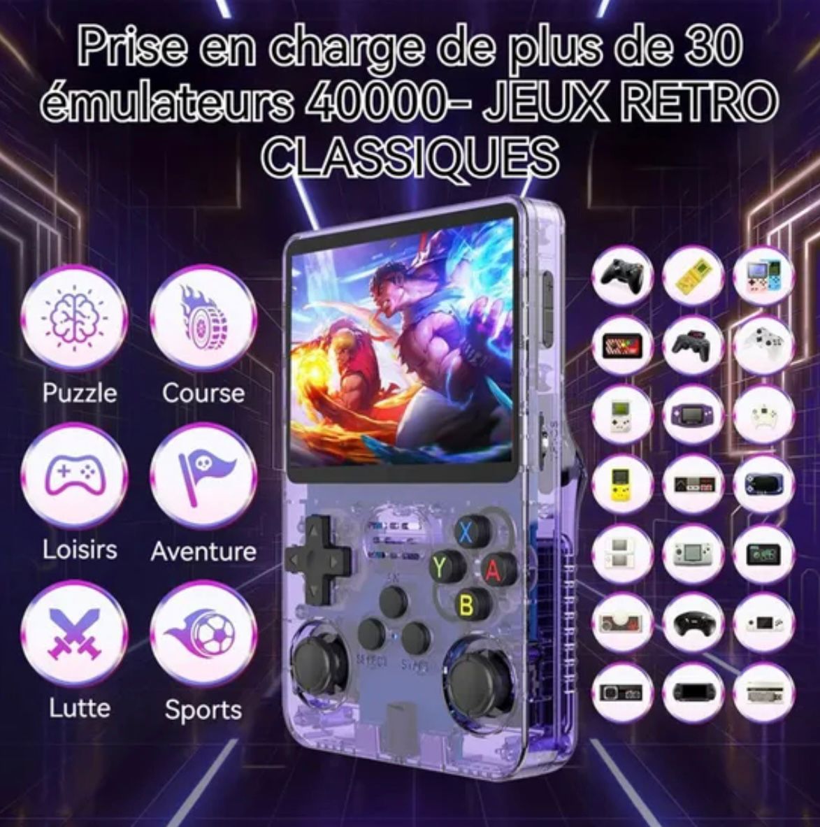 RetroPix™ console de jeu